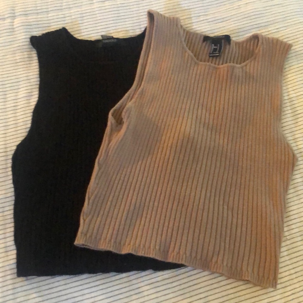 Forever 21 ribbed tanks